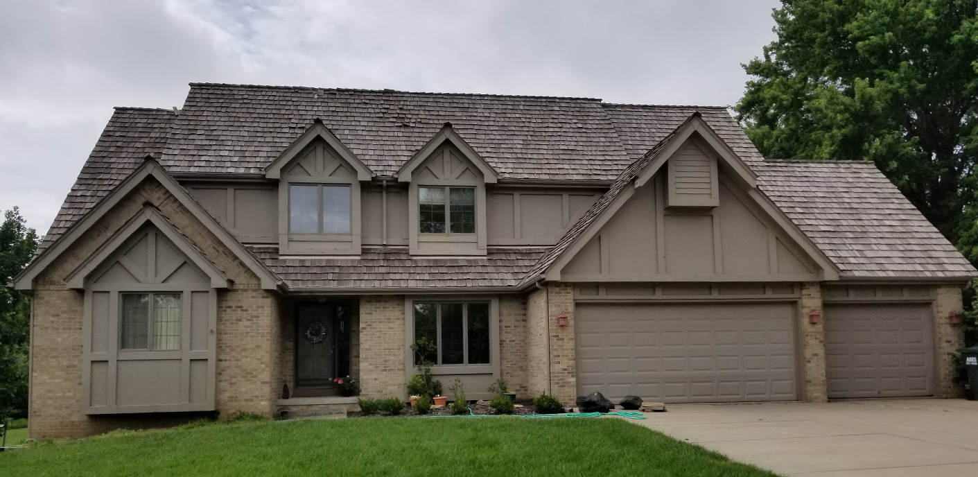 Elkhorn Exterior Painting Project - Before