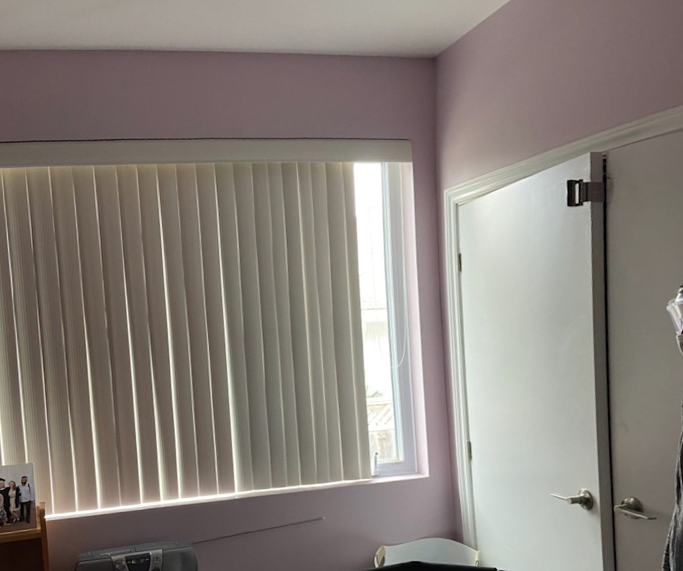 Windowside Interior Painting Before