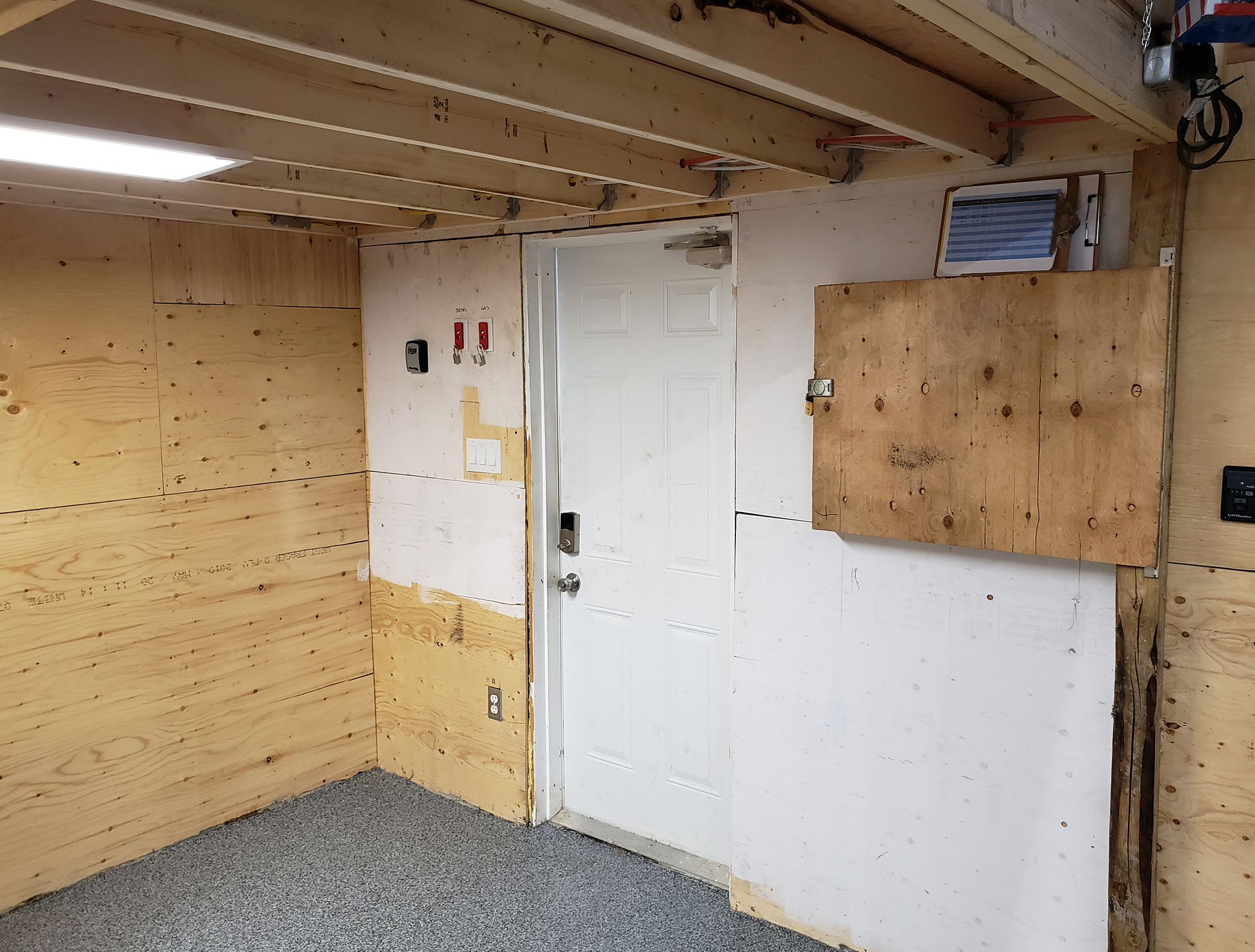 Commercial Office Interior Finishing Project Before