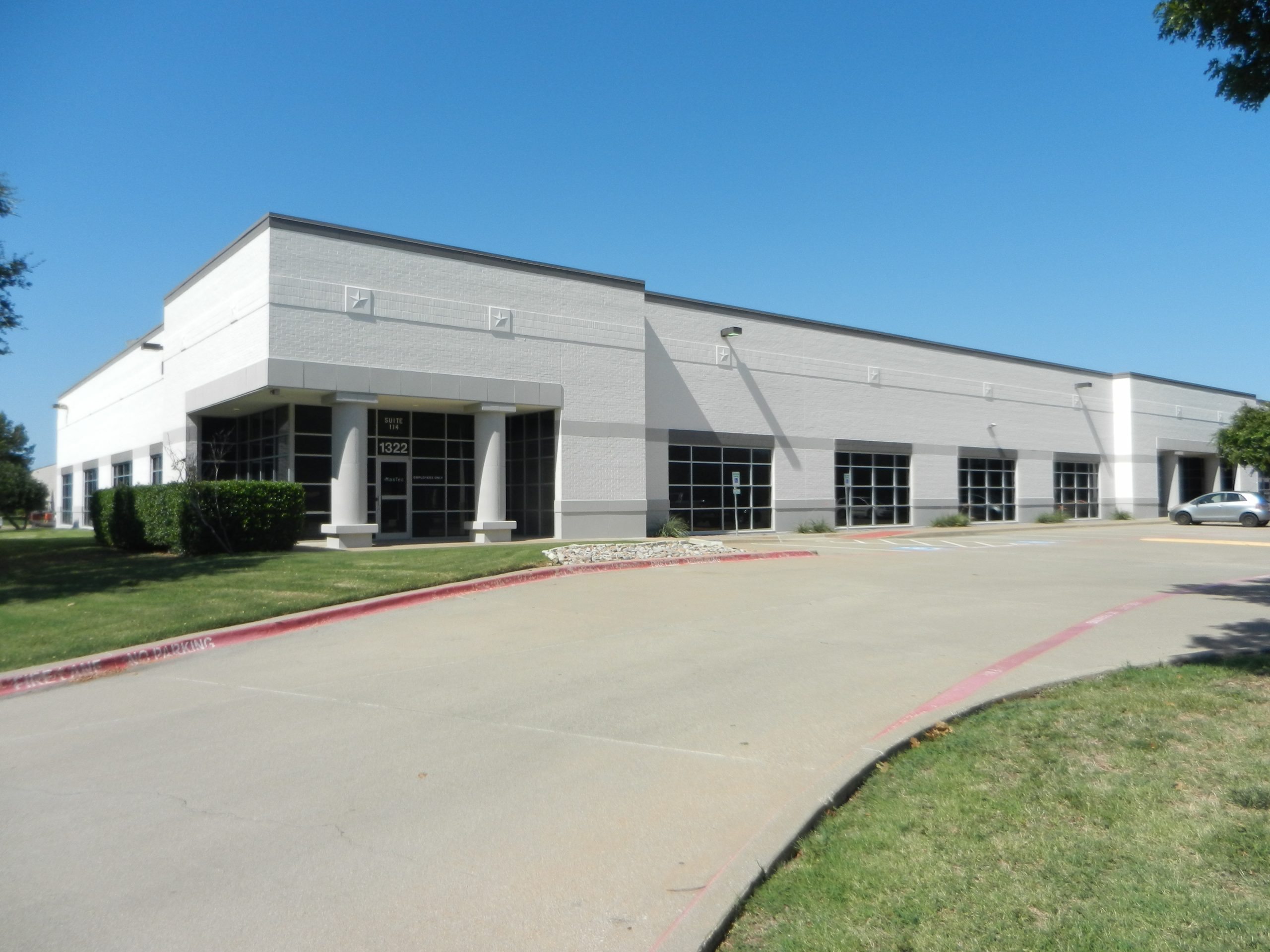 Coppell Tech Brick Painting - After