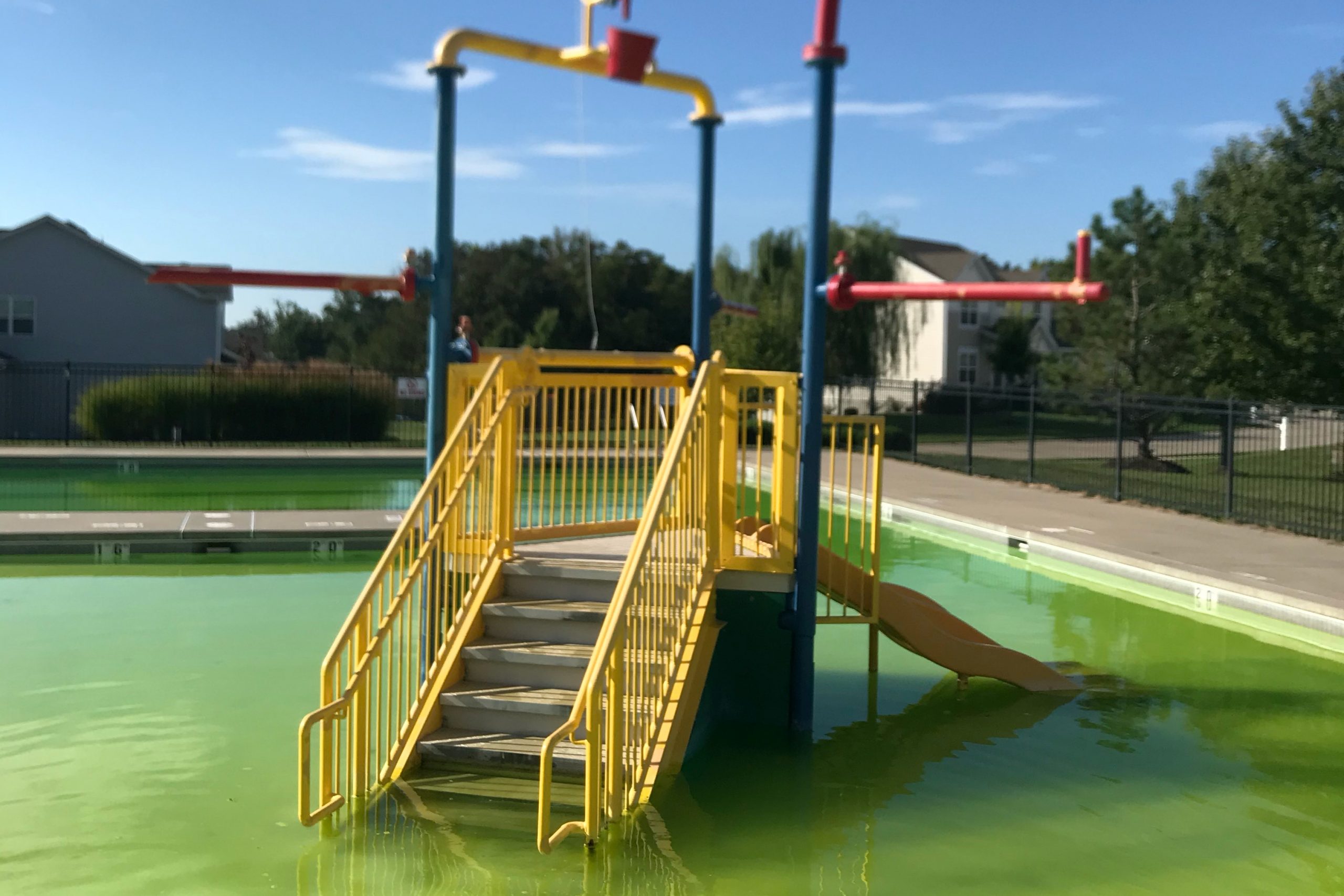 Play area before painting