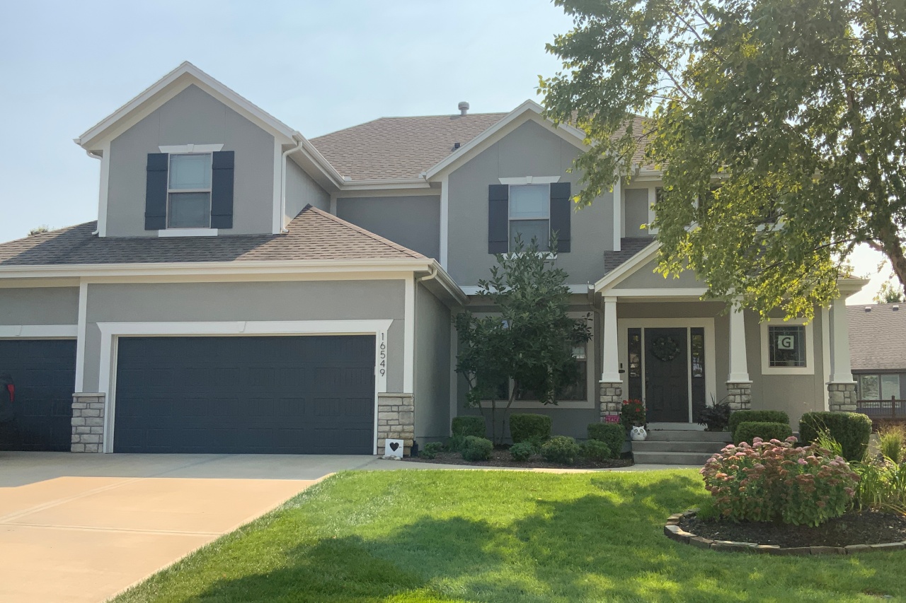 exterior after painting