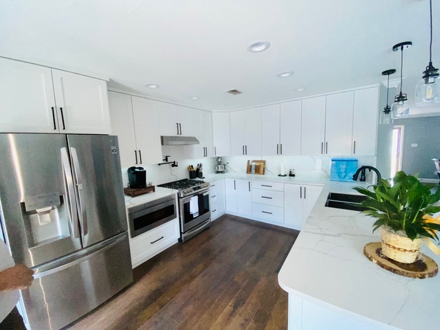 kitchen after renovation