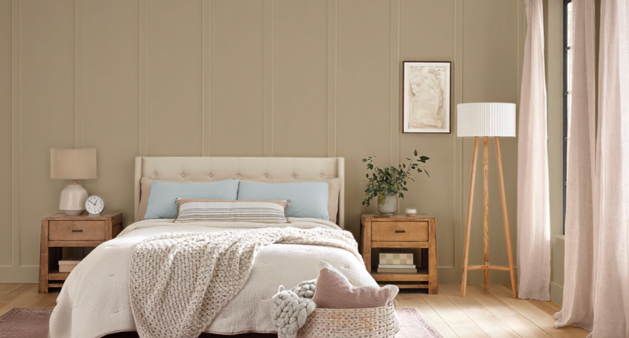 Khaki Bedroom