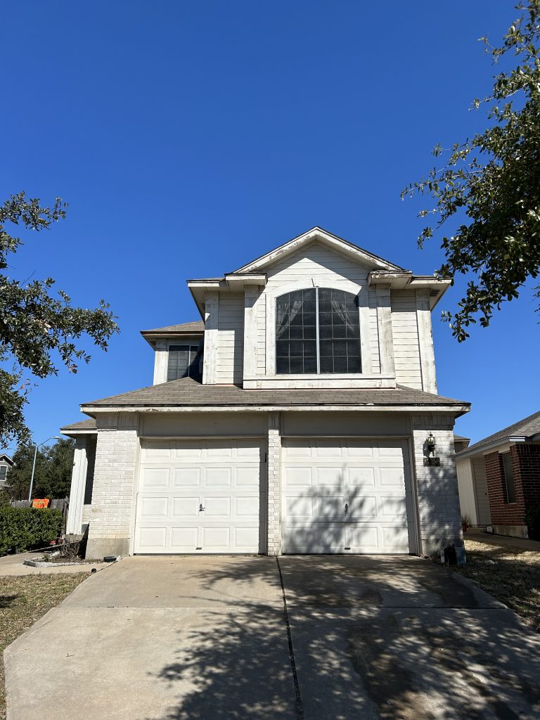 before photo of pflugerville house