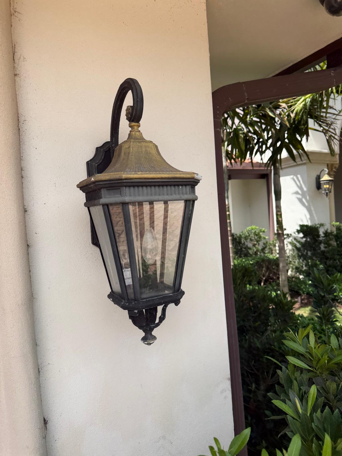 West Palm Beach Decorative Lamp Painting Before