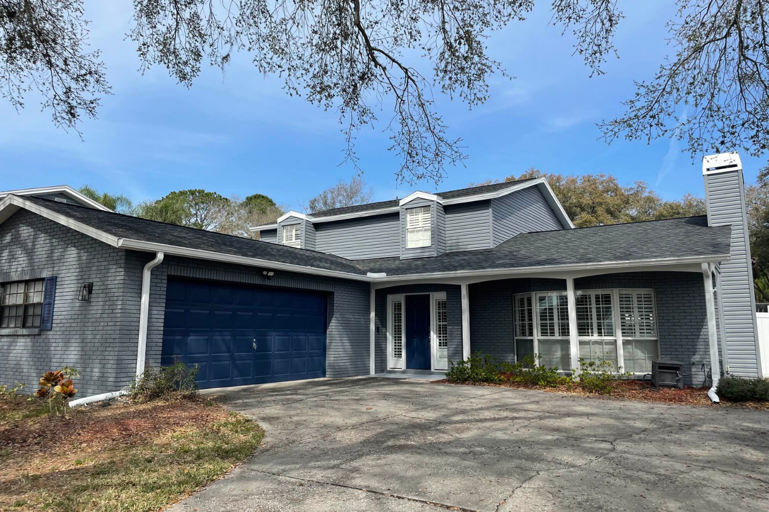 Tampa Exterior Before and After After