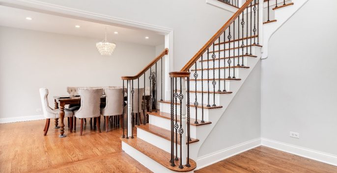 Check out our Staircase & Banister Painting