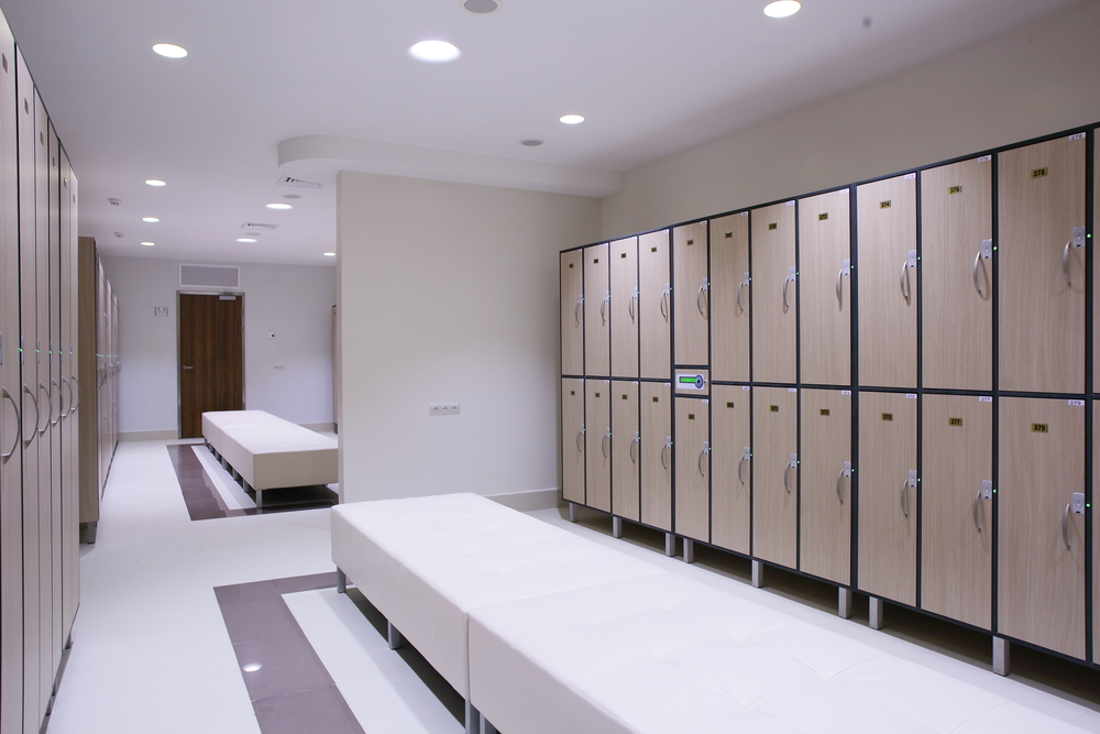locker room