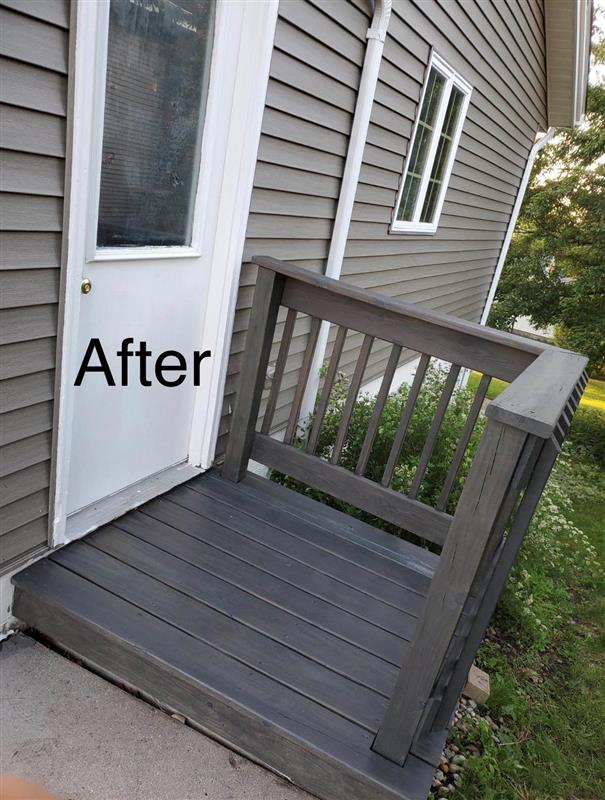 Deck Staining Service After
