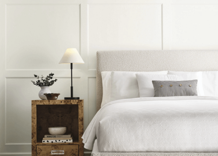 white bedroom