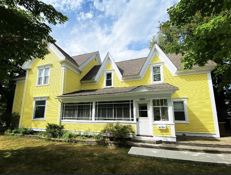 After photo of exterior of home. 