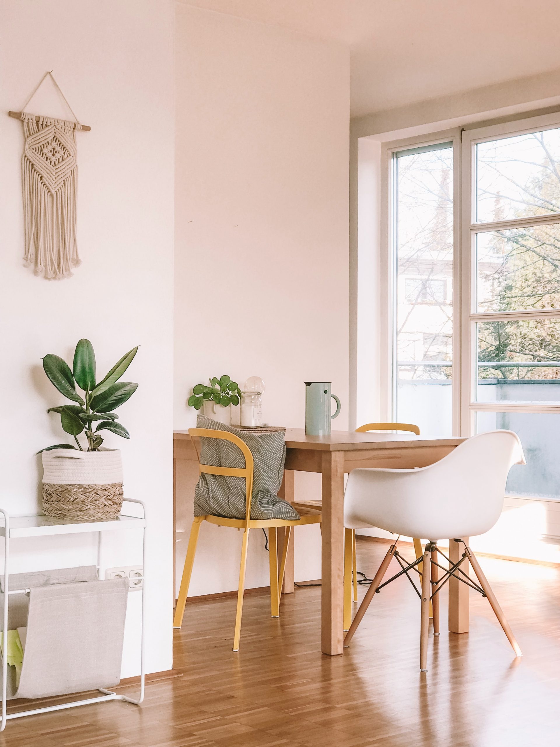 home interior pastels
