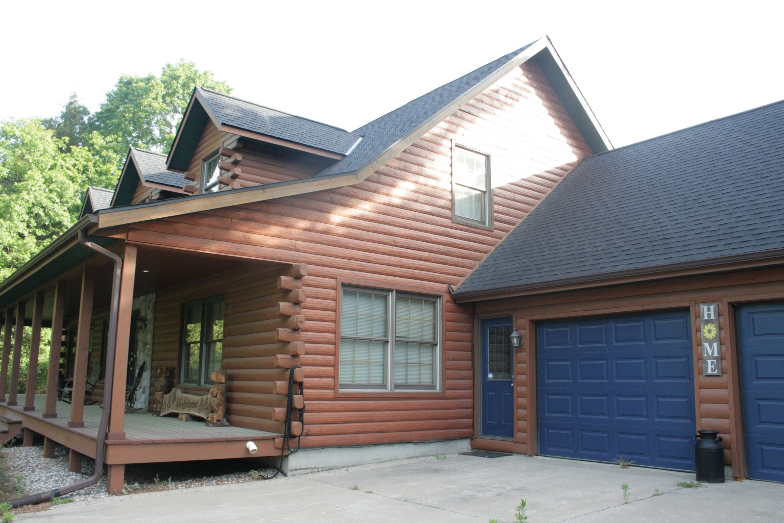 Residential Exterior Painting & Staining Project
