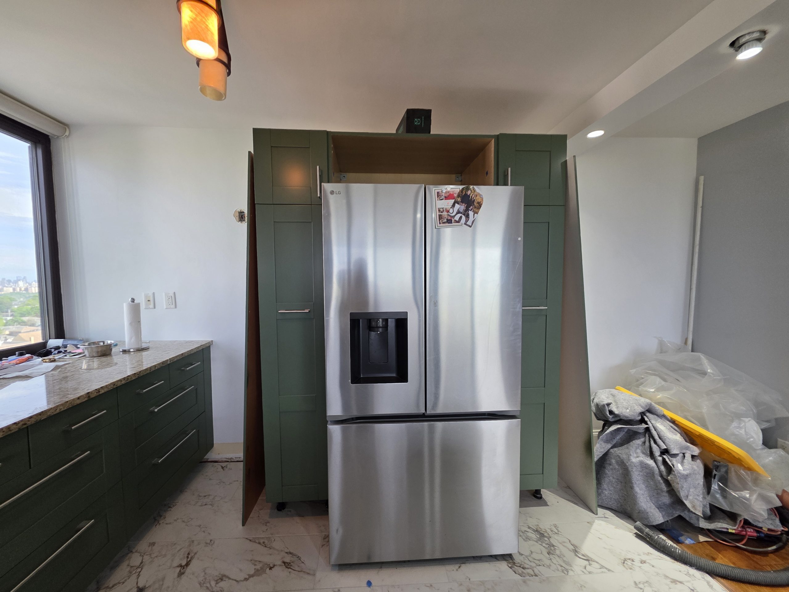Kitchen Cabinet Repainting in Cliffside Park, NJ After