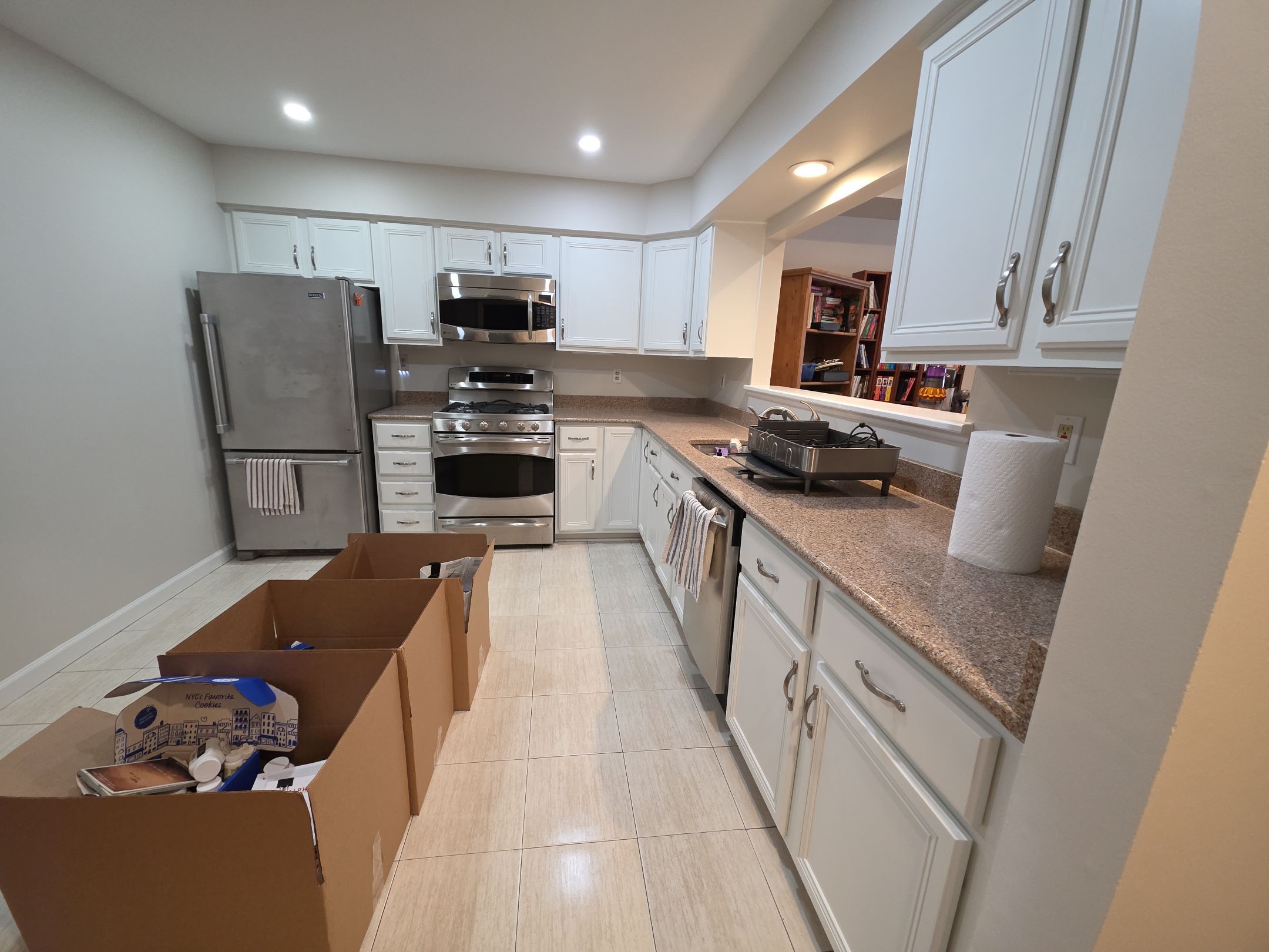 Kitchen Cabinet Painting & Refinishing After