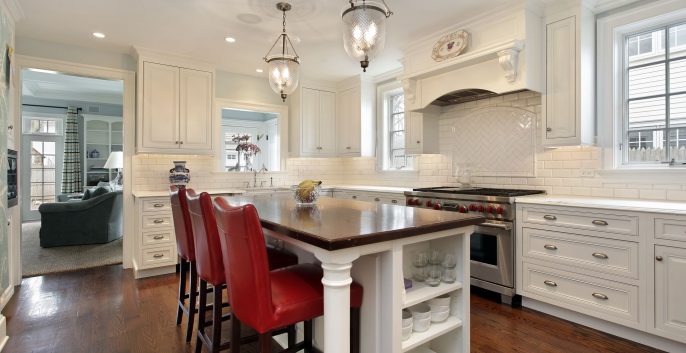 Check out our Cabinet Refinishing and Repainting
