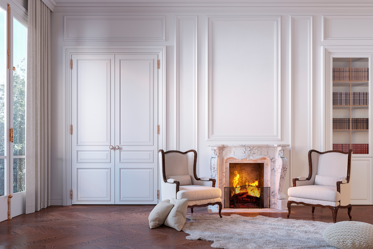 Crown Molding Doors