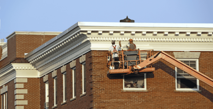 Check out our Commercial Brick Painting