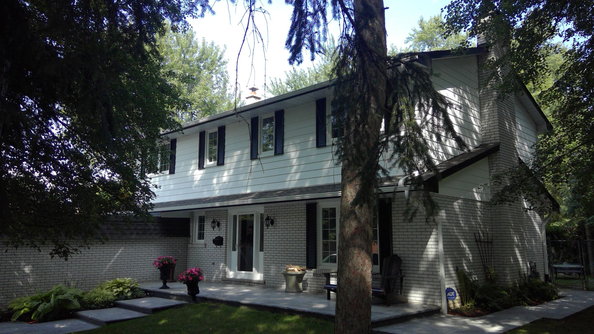White Exterior in Hamilton