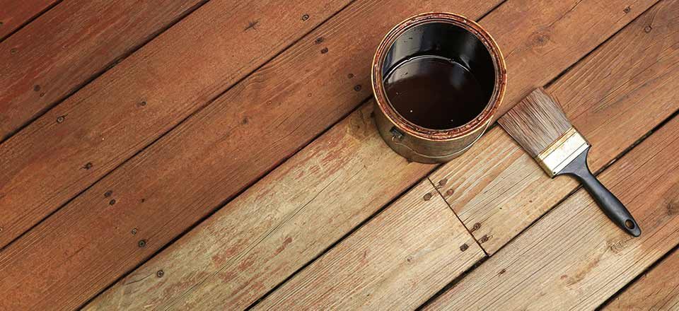 Check out our deck staining