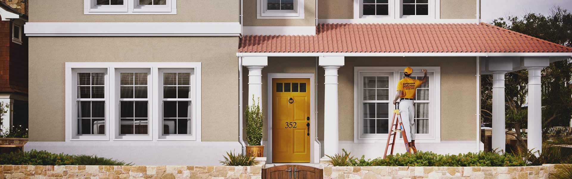 Check out our stucco repair and painting