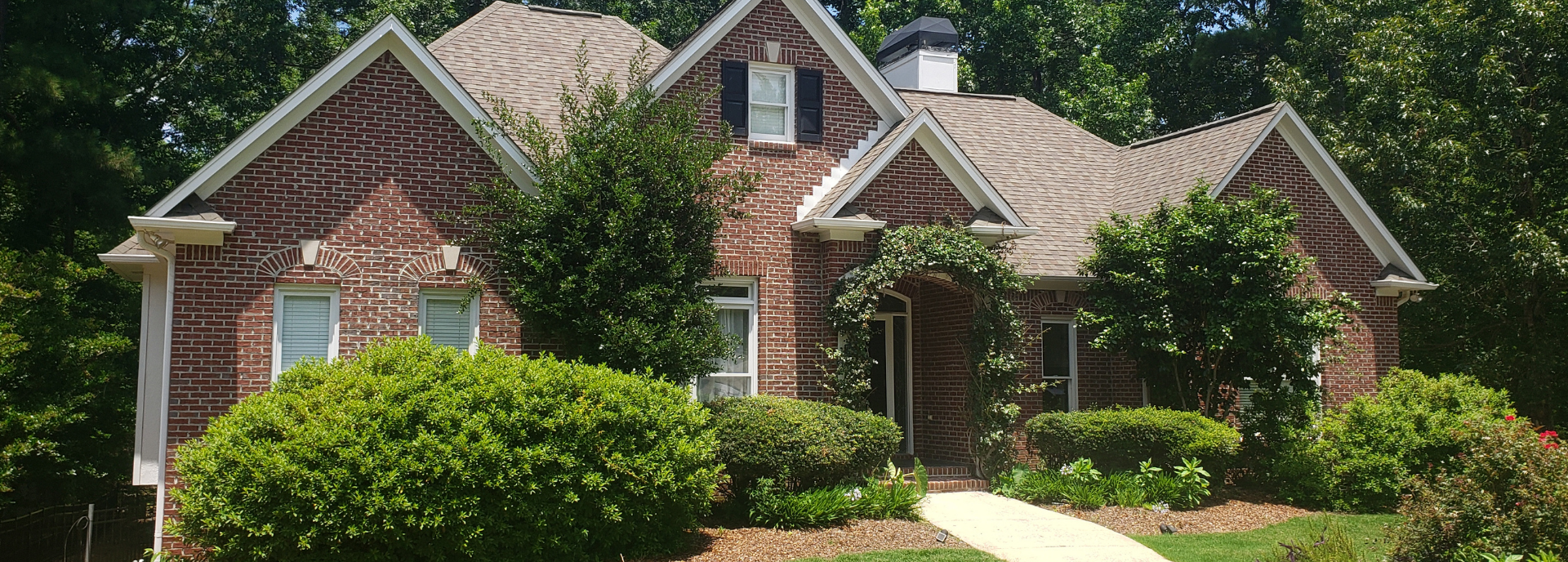 Before Exterior Painted Brick