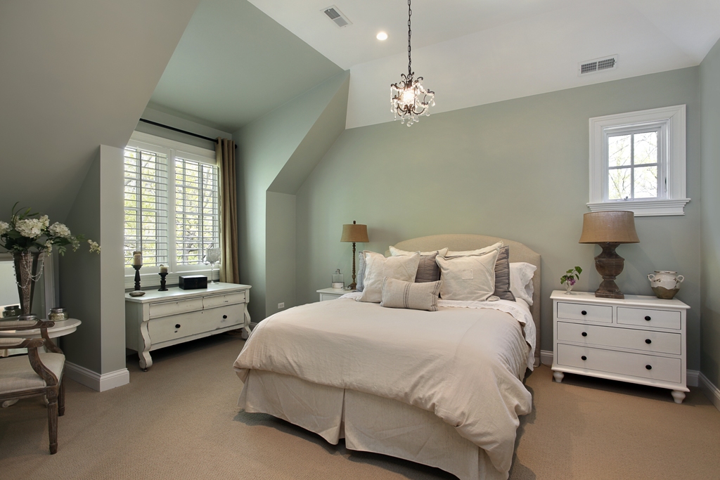 blue bedroom