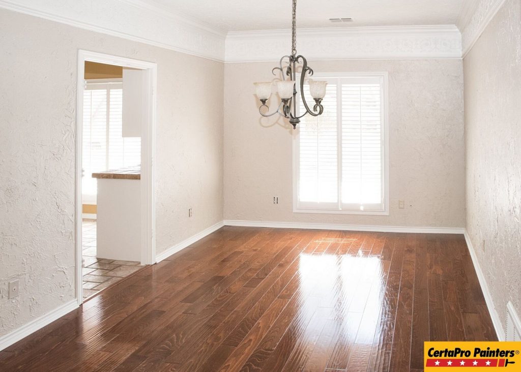 Dining room after