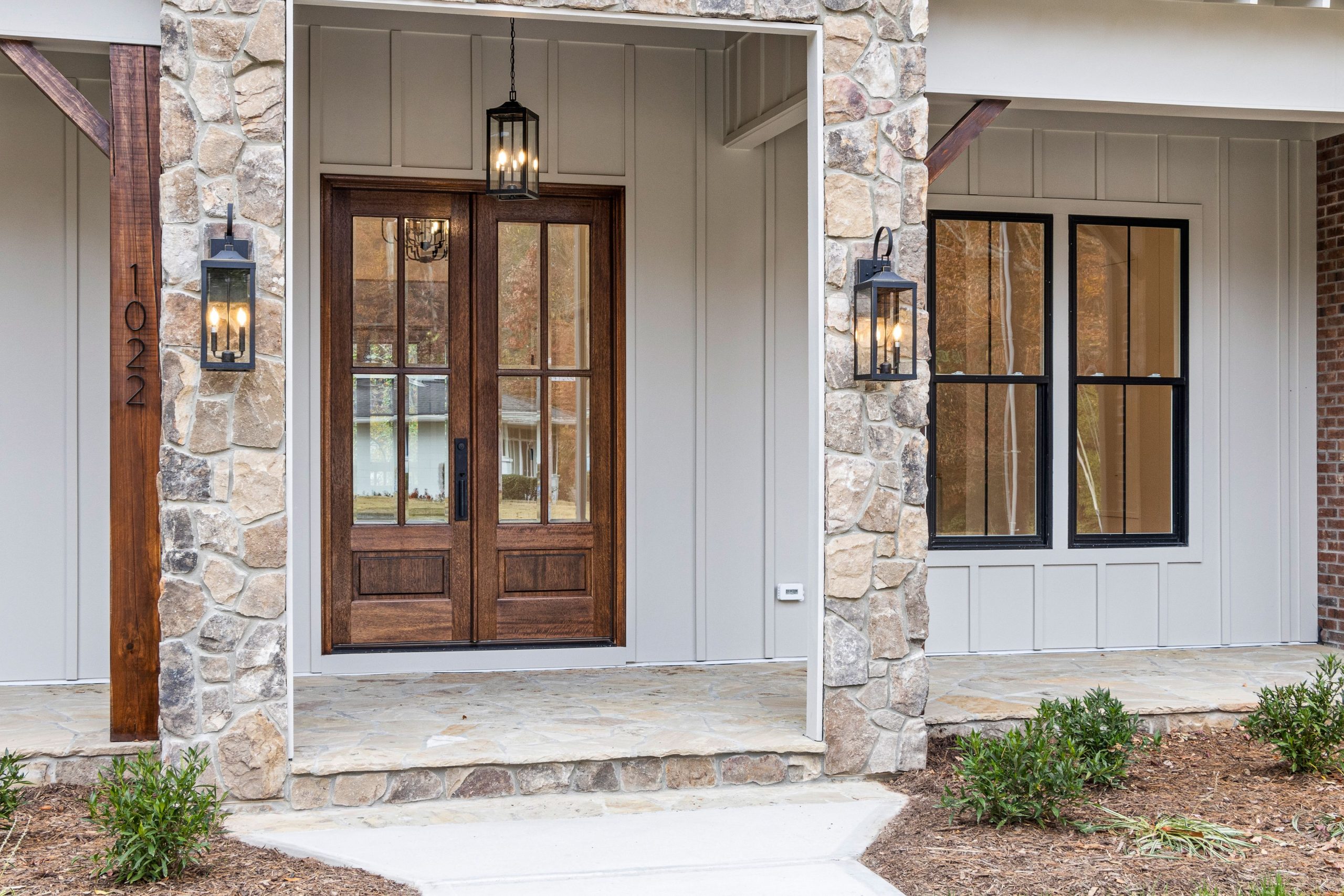 Check out our Front Door Staining & Refinishing
