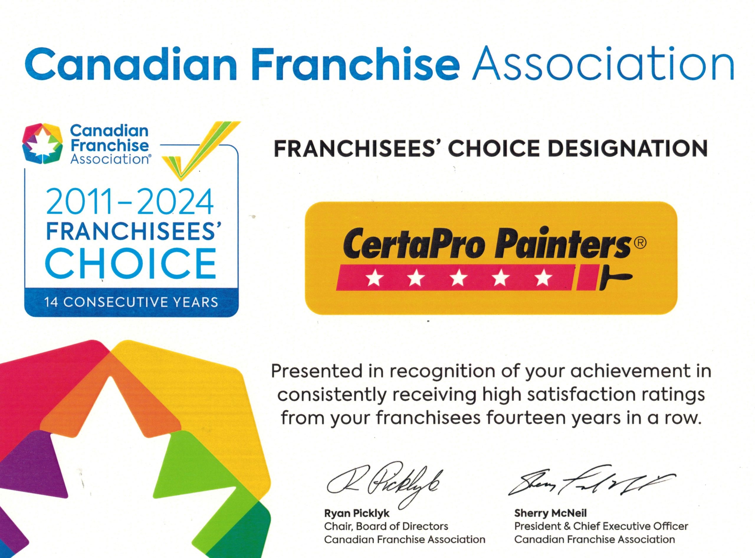Franchise Award 2024