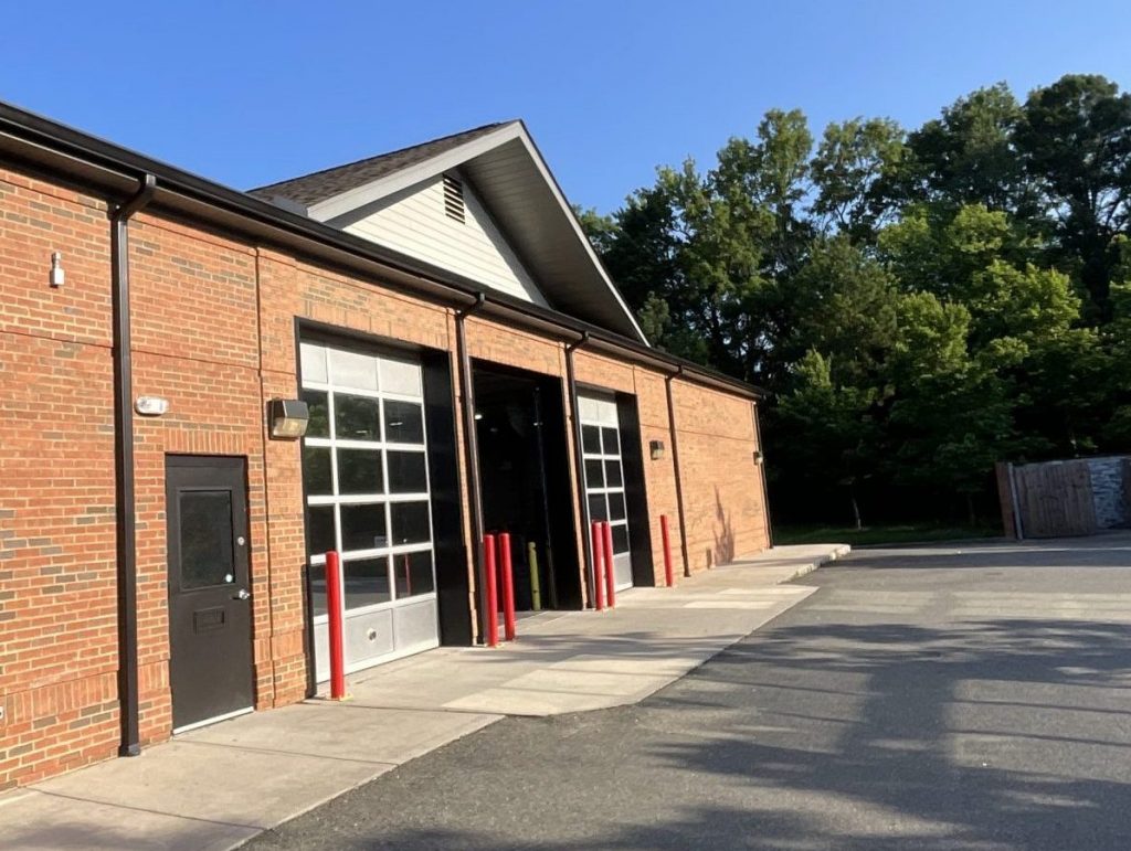 Commercial Exterior Trim Before & After After