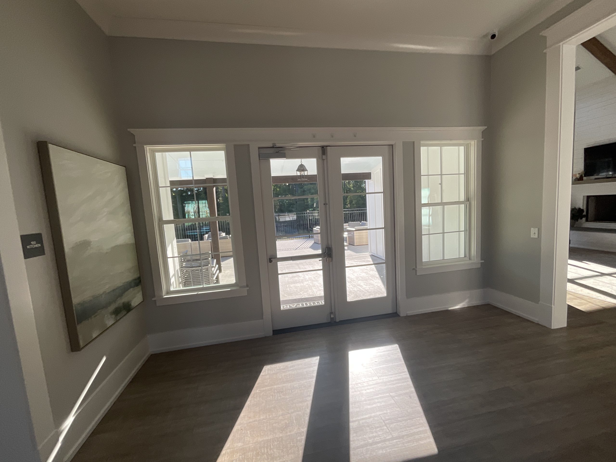 Clubhouse Interior Painting Before & After After
