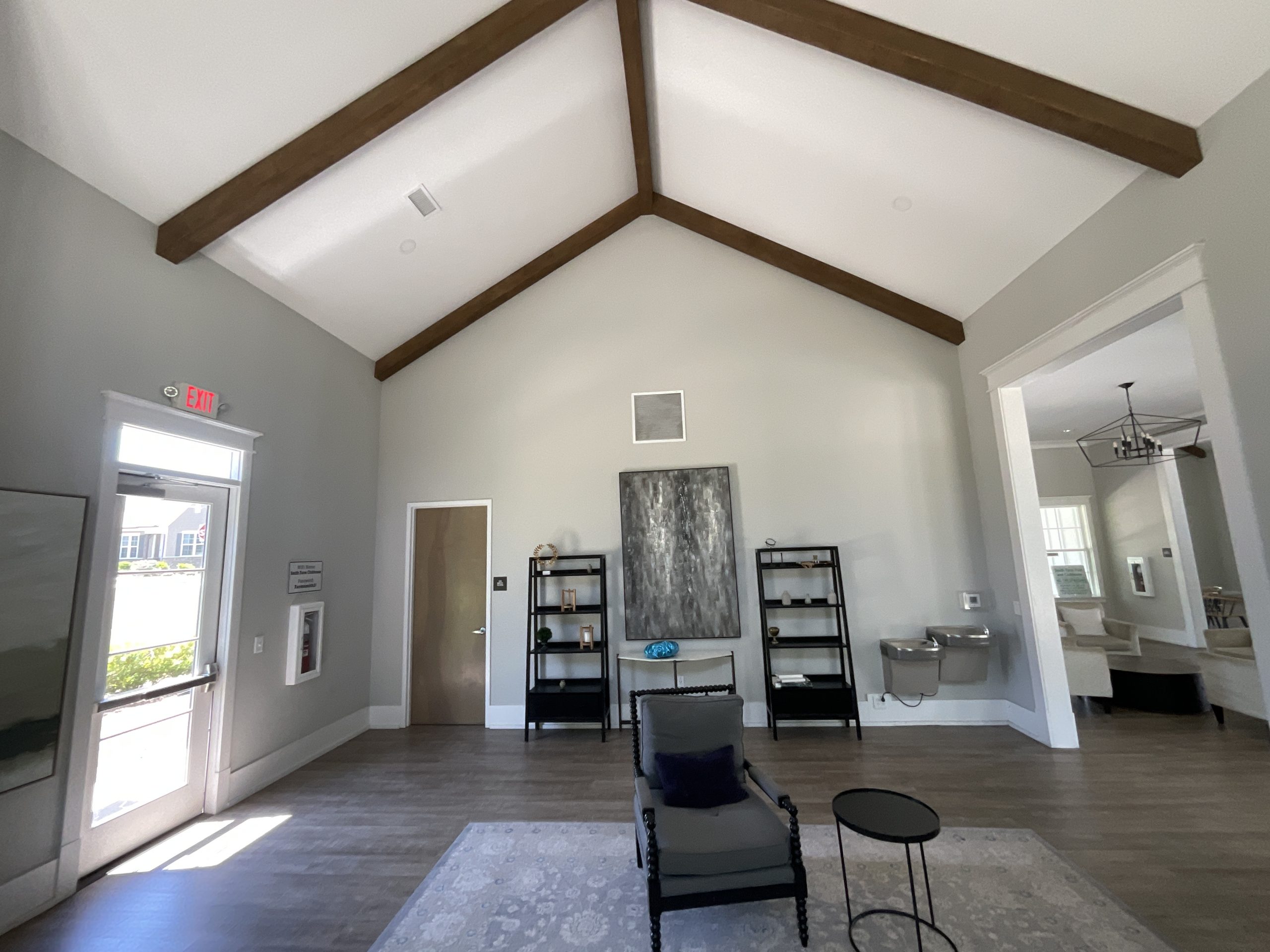 Clubhouse Interior Painting Before & After Before