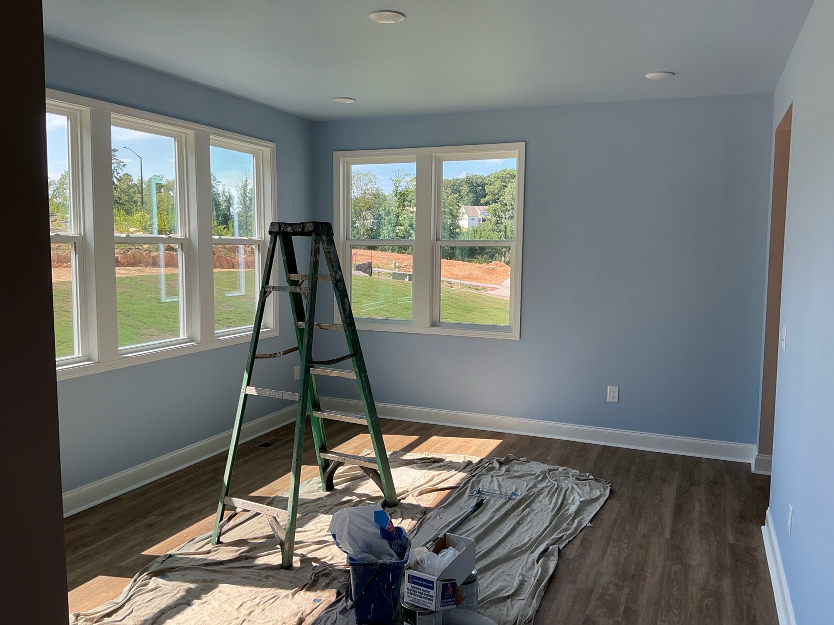 Residential Sunroom Before & After After
