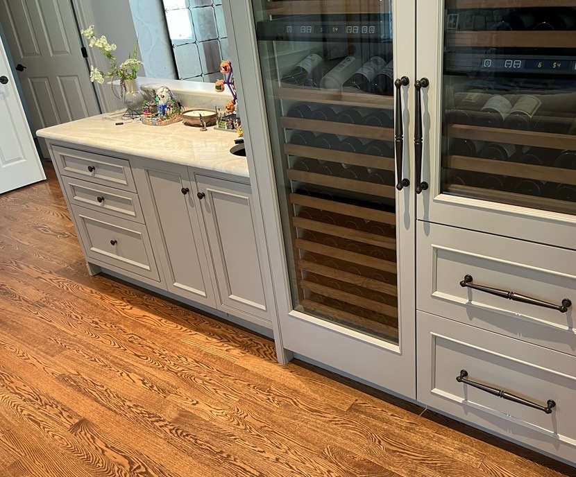 Cabinets Painting Project After