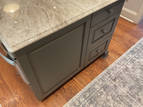 Cabinets Painting Project Before