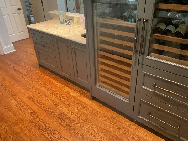 Cabinets Painting Project Before