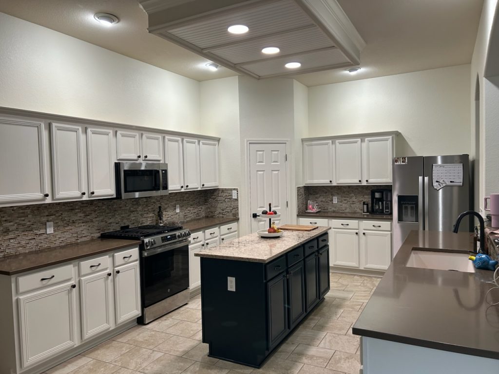 Kitchen Cabinet Repaint After