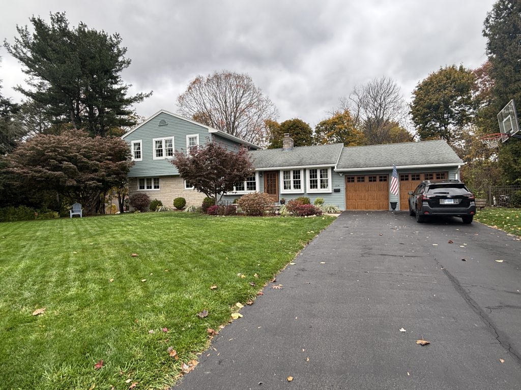 house exterior after repaint