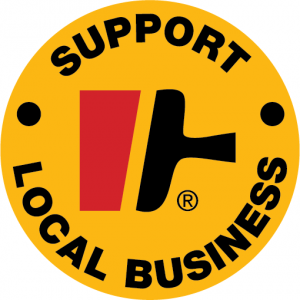Support local business icon.