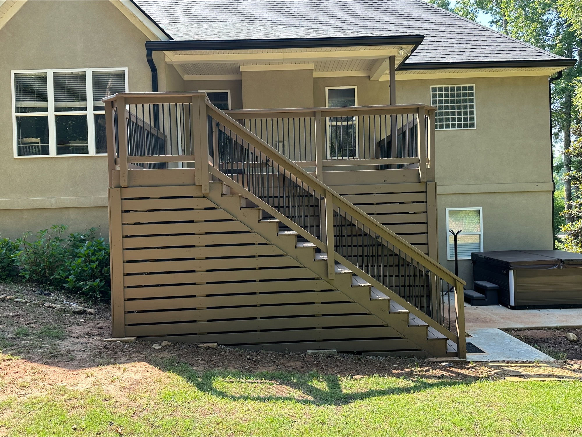 Residential Exterior Painting in Sharpsburg, GA After