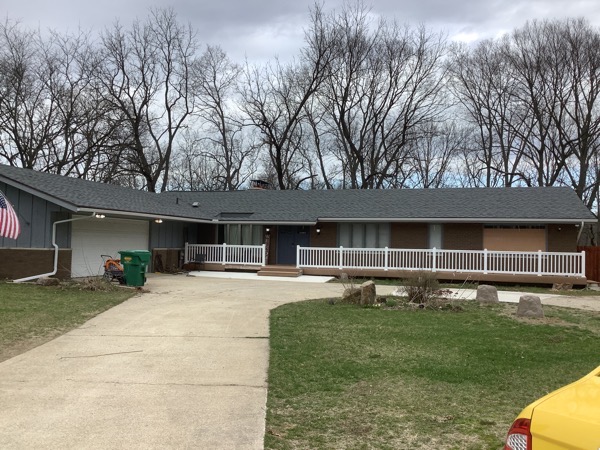 exterior before painting