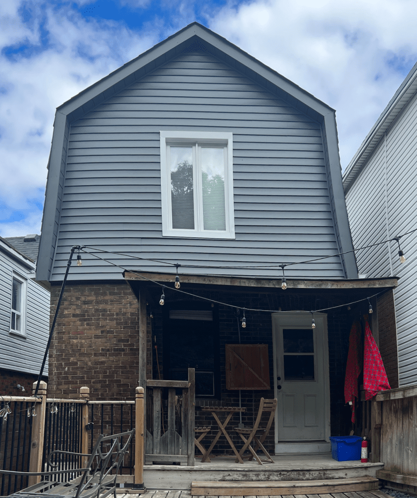 Dramatic Color Change in the Danforth Before