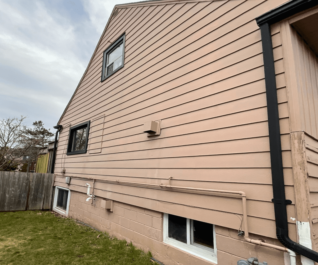 Residential Repaint in Scarborough Before