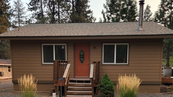 repainted exterior of home in sister springs