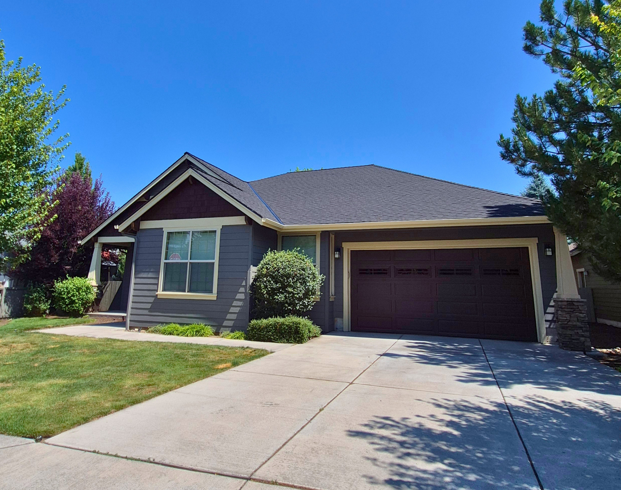 repainted home exterior in redmond