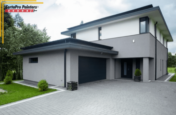 two tone house