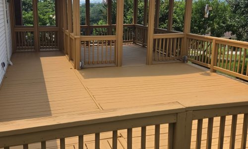 Exterior Deck After