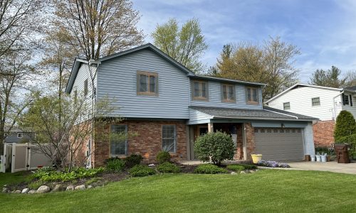 Exterior Siding Painting (Before)